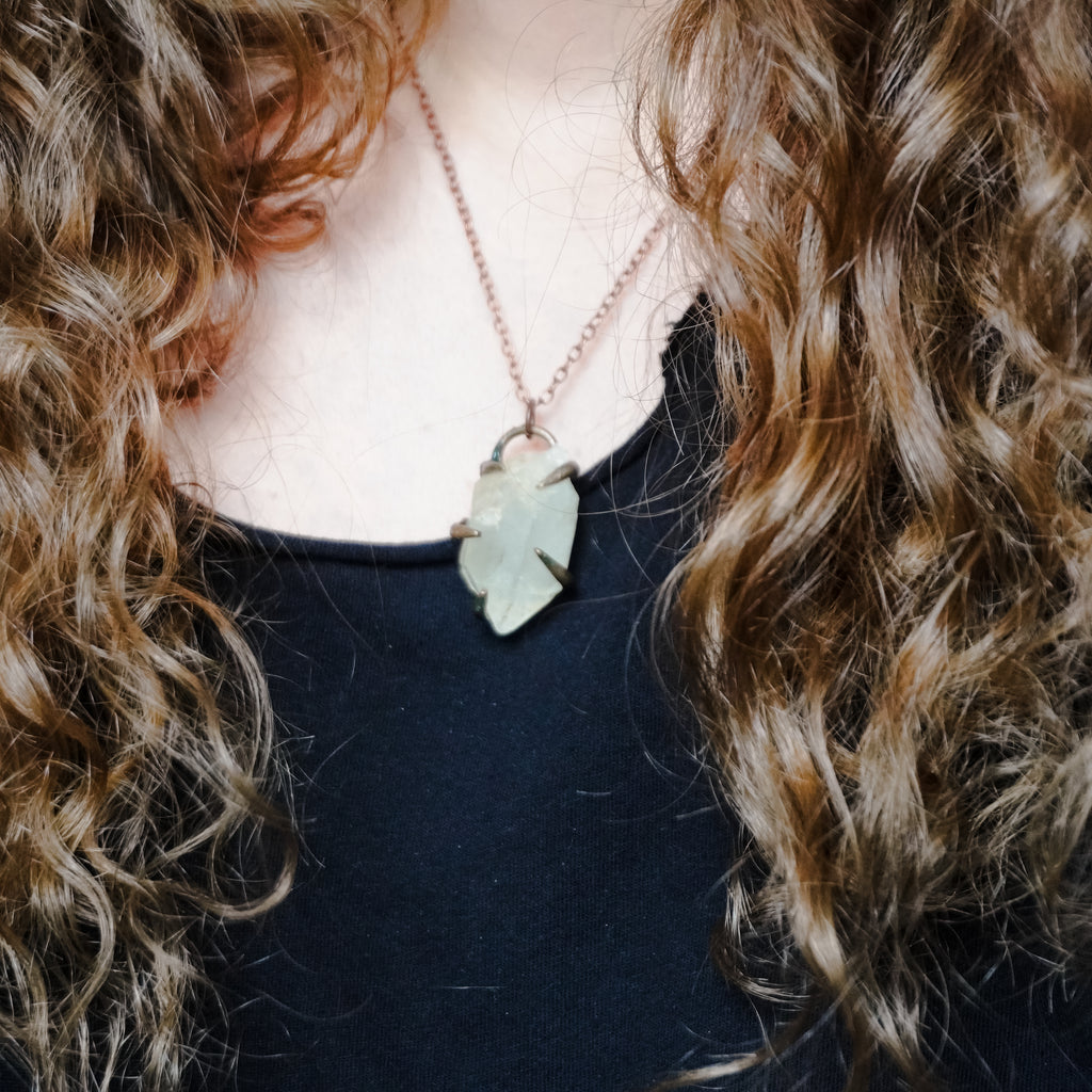 Collana con quarzetto grezzo (Copia)