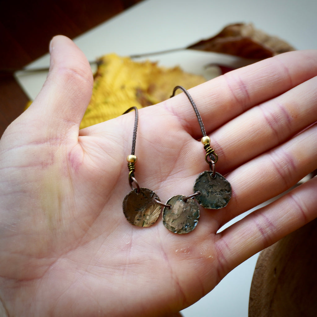 Collana con cerchietti