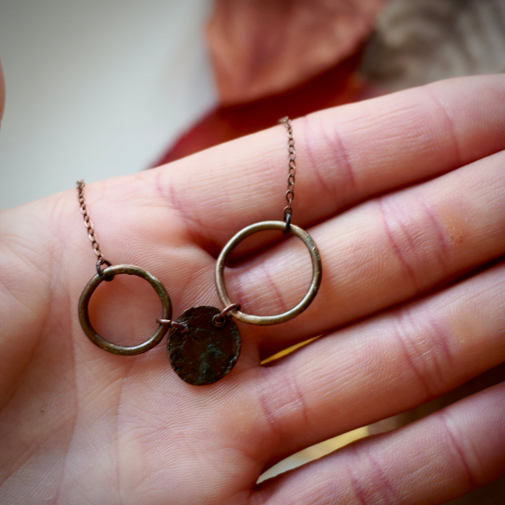 Collana con cerchiettini