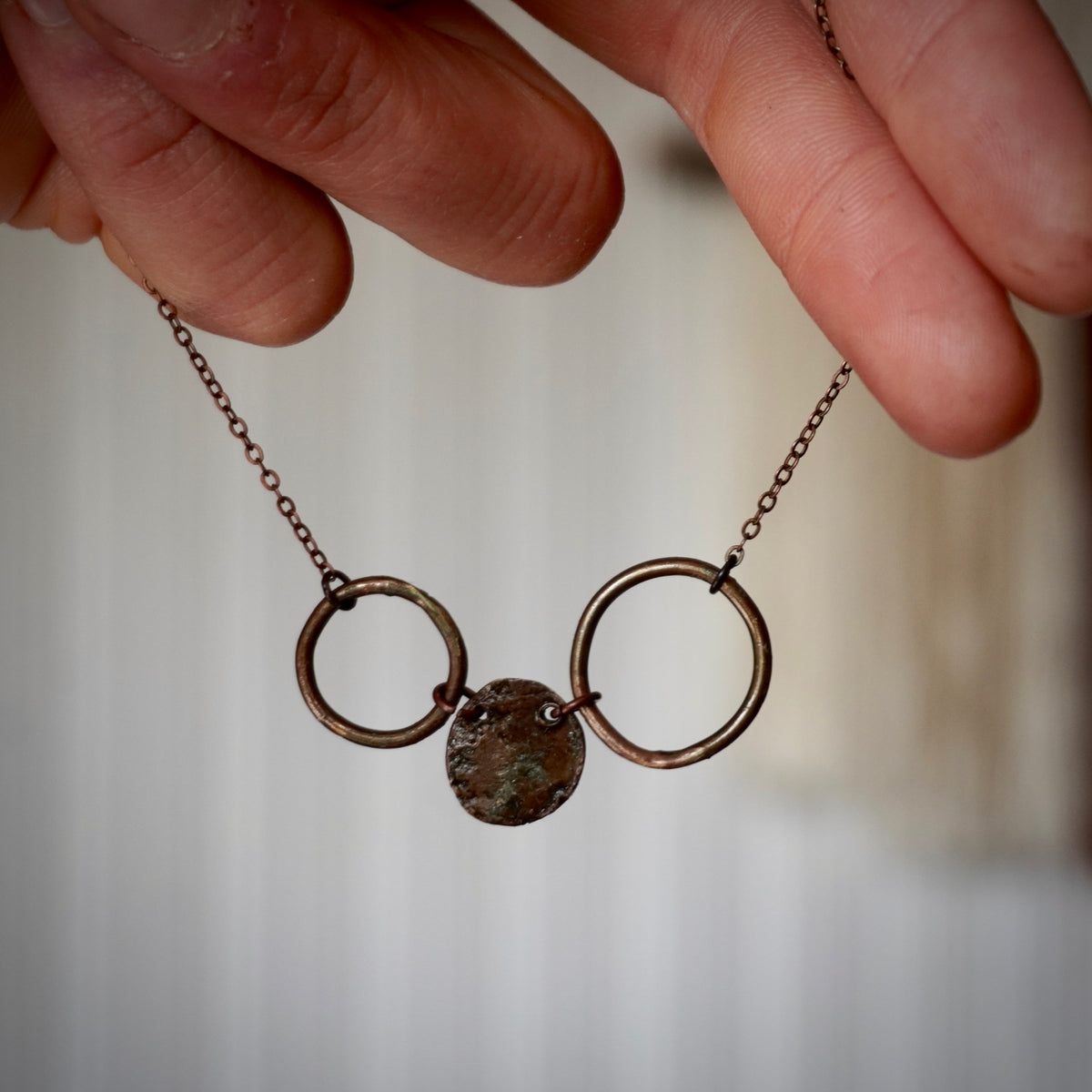 Collana con cerchiettini