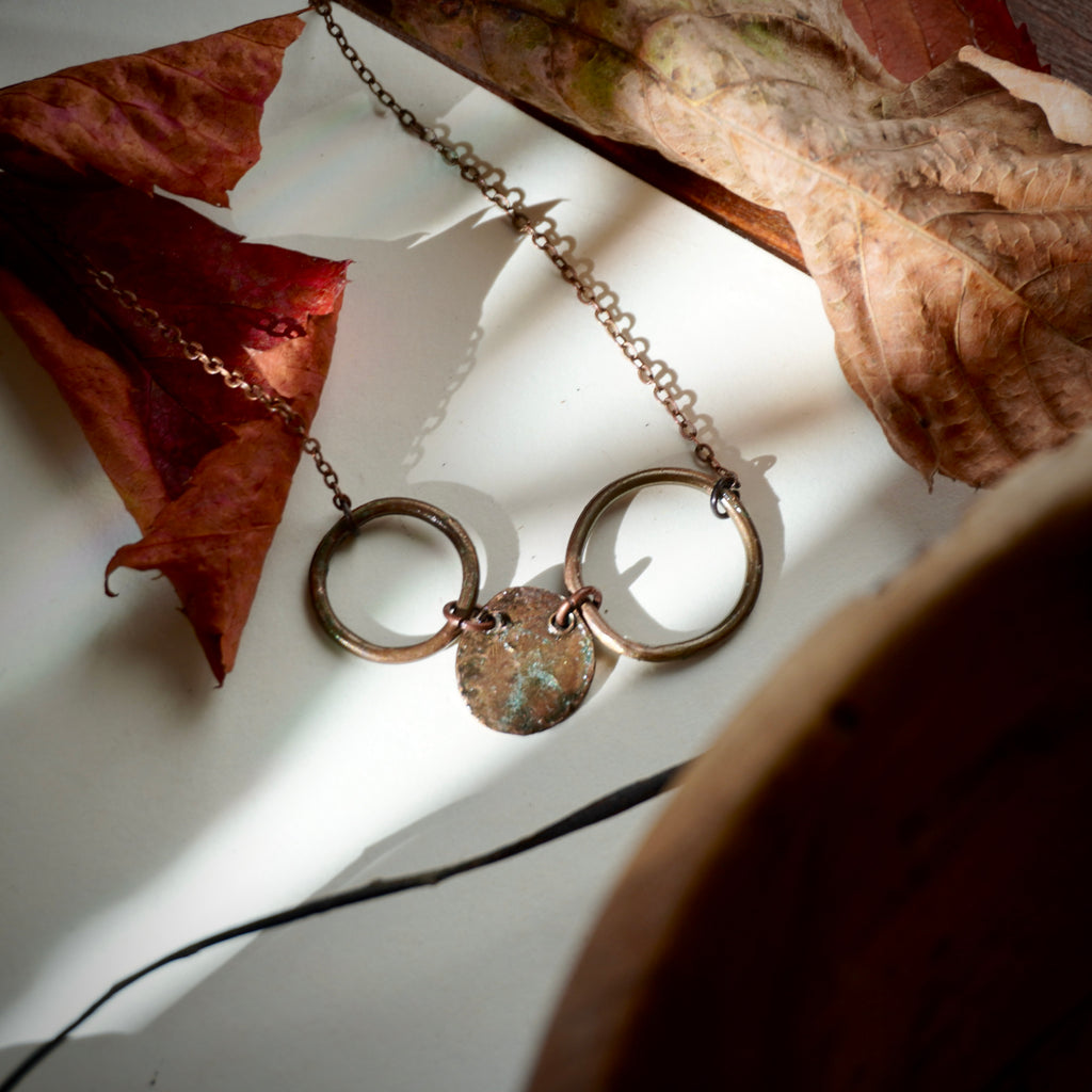 Collana con cerchiettini