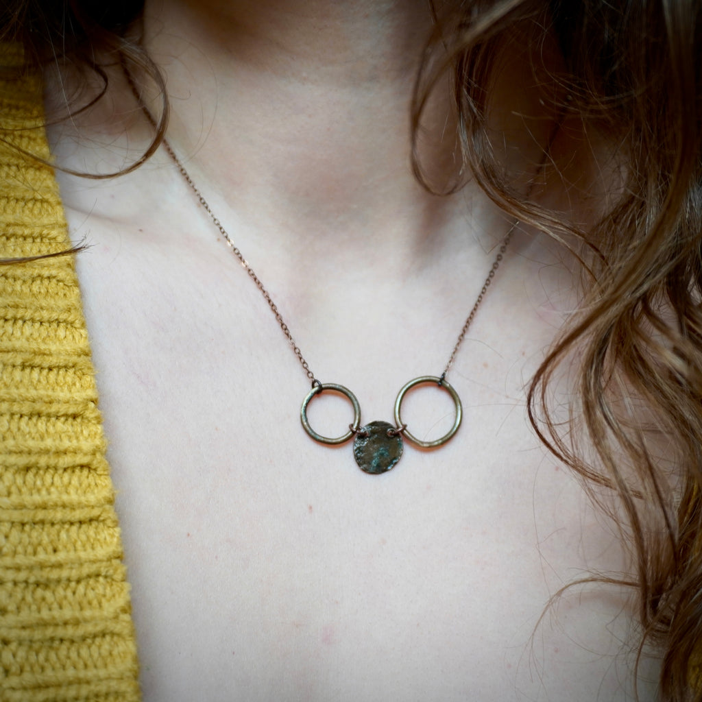 Collana con cerchiettini