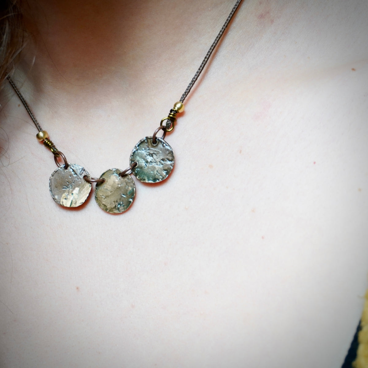 Collana con cerchietti