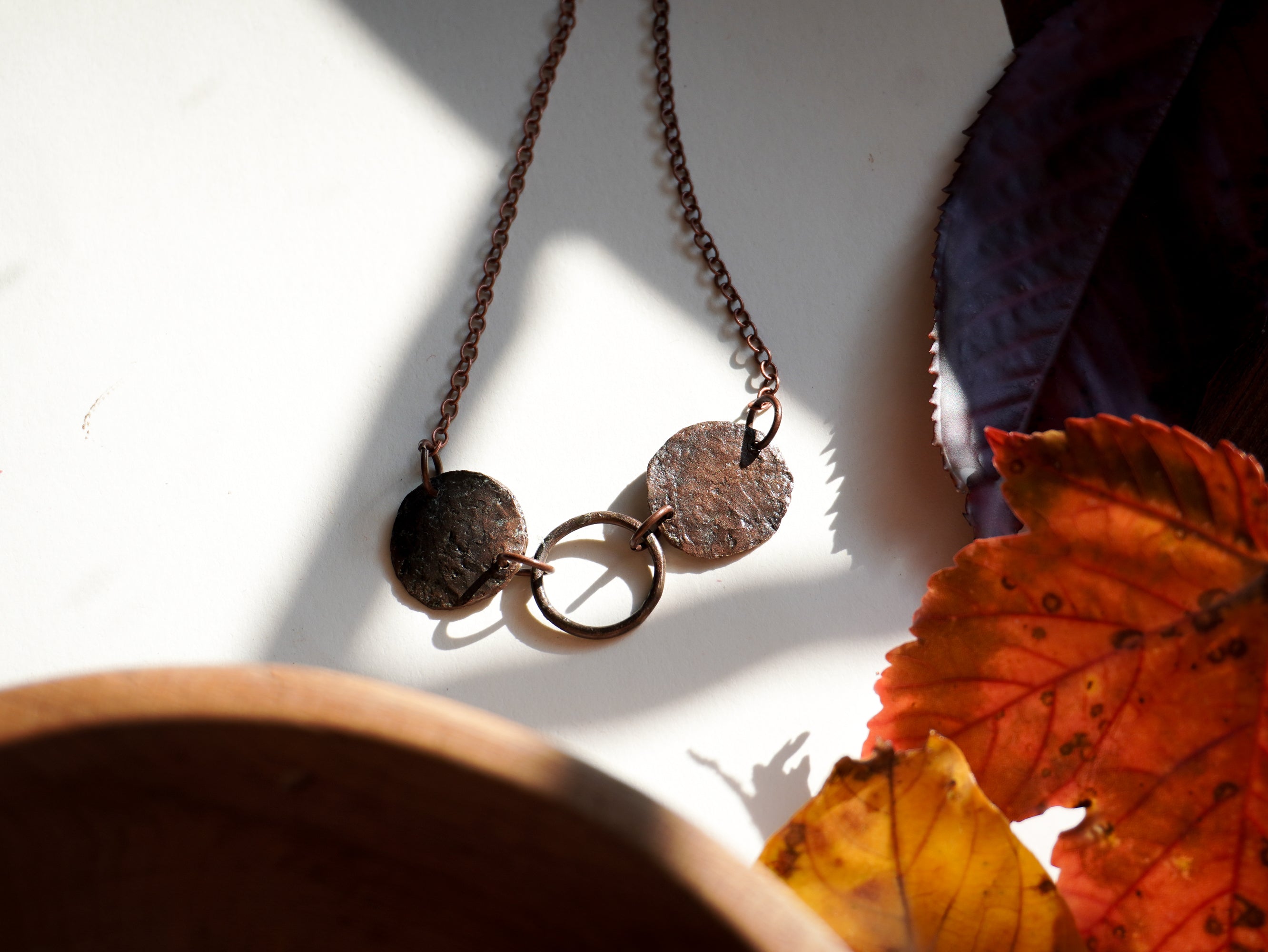 Collana con cerchietti