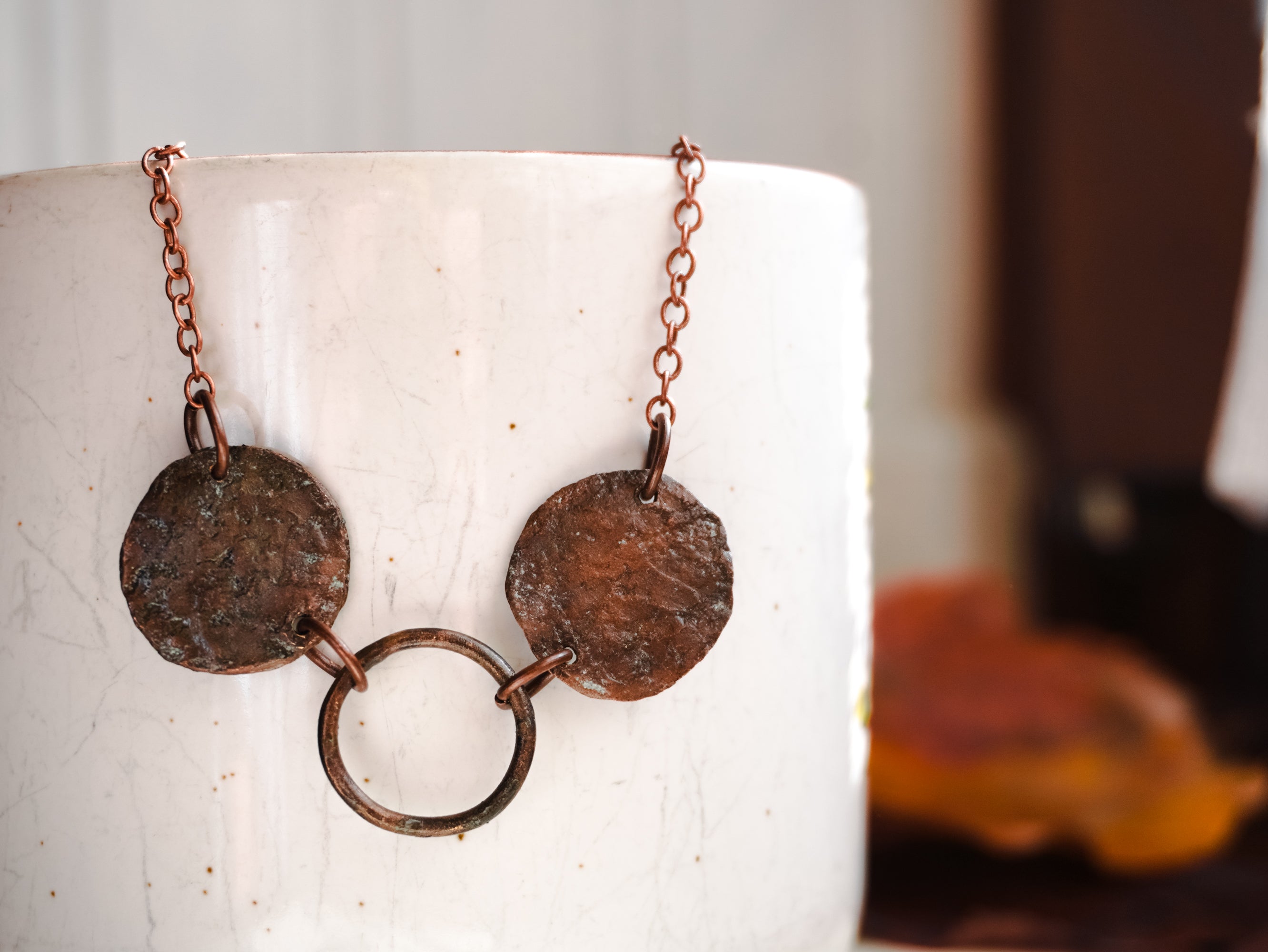 Collana con cerchietti