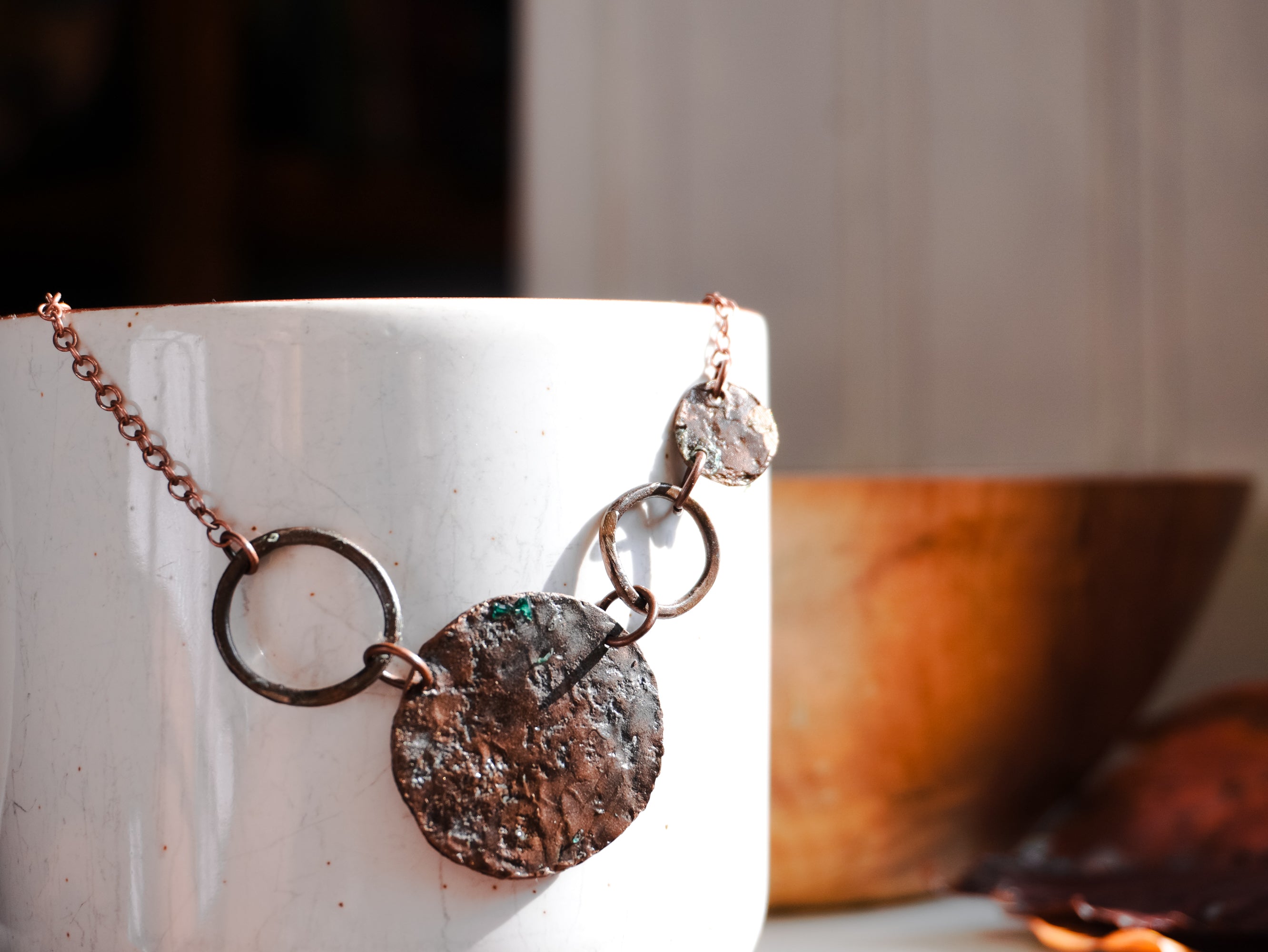 Collana MAXI con cerchietti