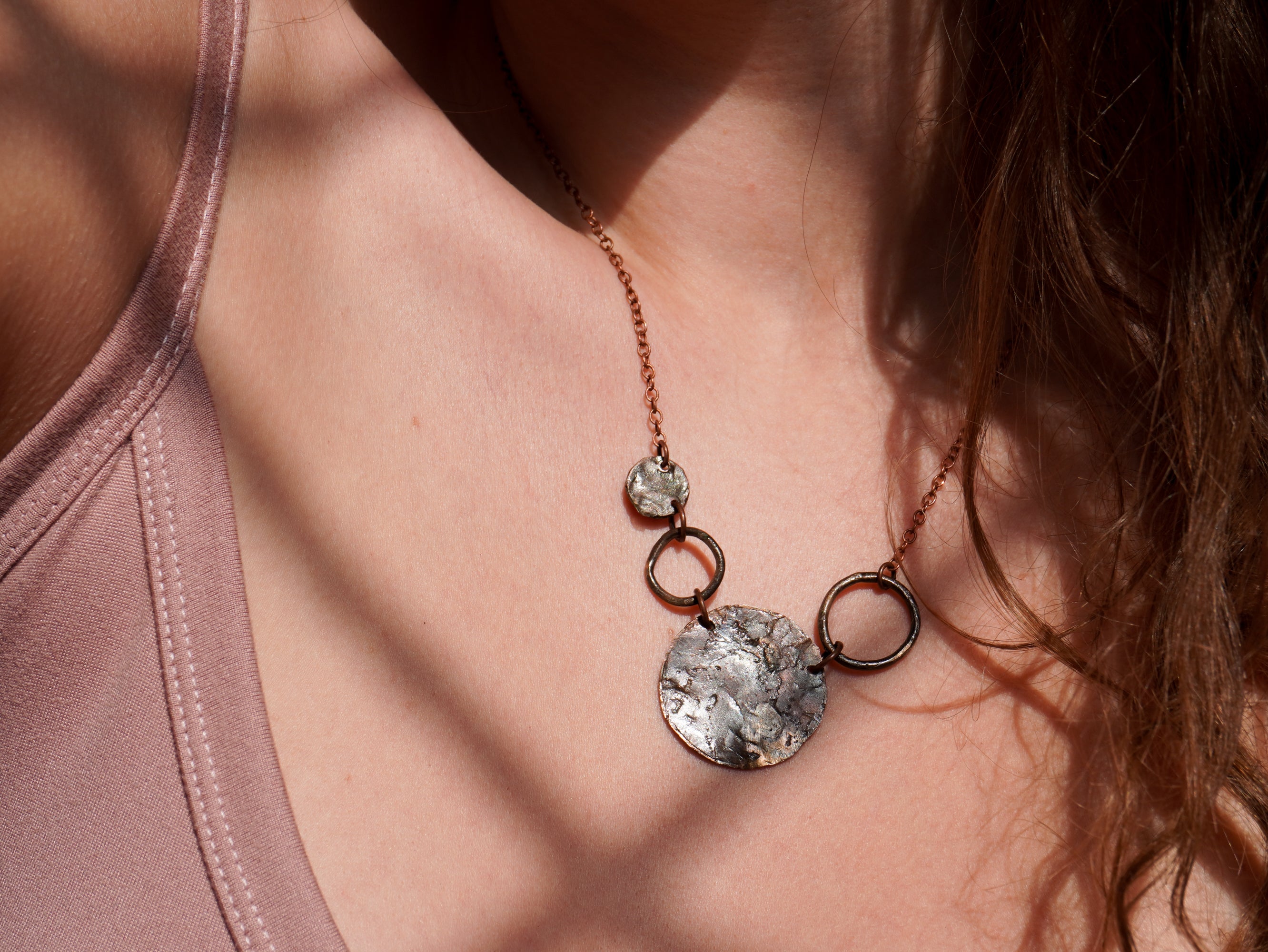 Collana MAXI con cerchietti