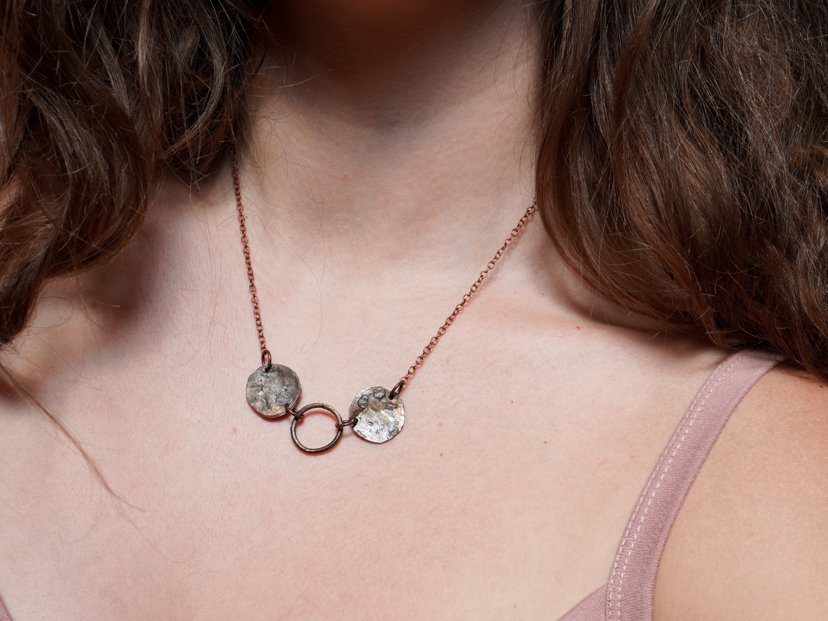 Collana con cerchietti