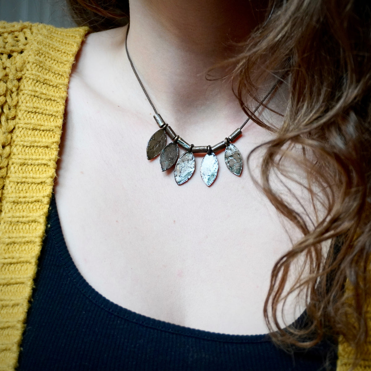 Collana piume