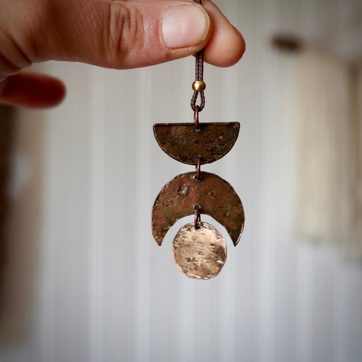 Collana composizione mezzaluna